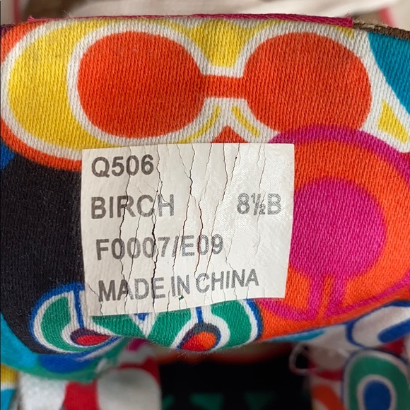 💕SOLD💕 COACH Women's Hi-Top Sneakers - Picture 11 of 11